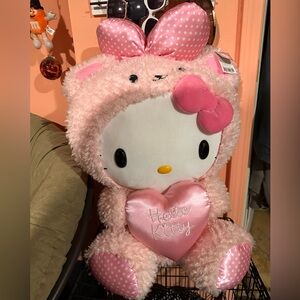 NWT Jumbo 29” Sanrio Hello Kitty Teddy Bear Plushie